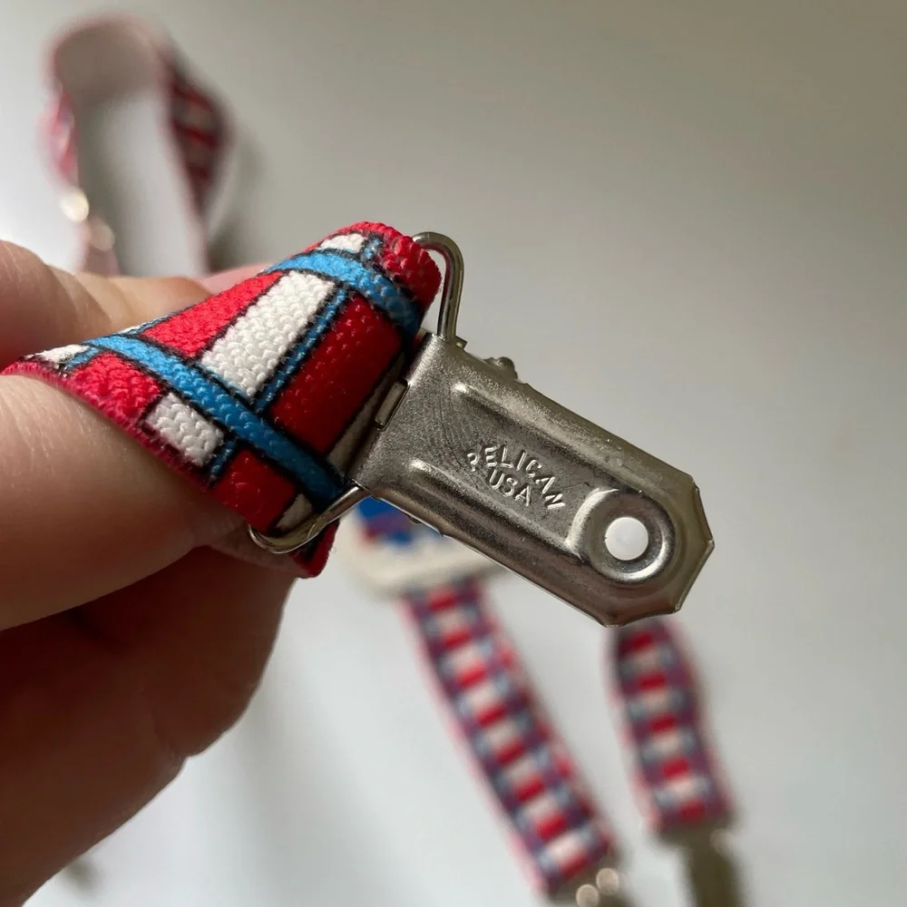 Vintage 1993 Thomas the Train Kids Toddler Suspenders